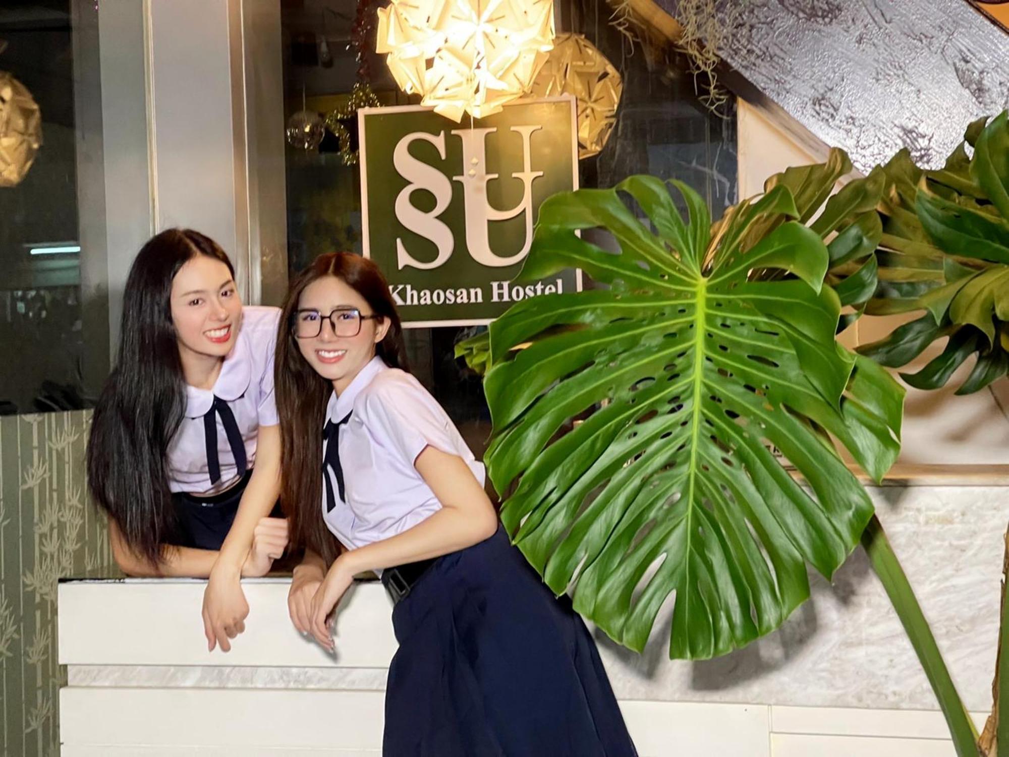 Susu Khaosan Hostel Bangkok Buitenkant foto
